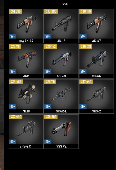 黑市价格涨了，普通商人的买卖价格也涨了-SCUM Games